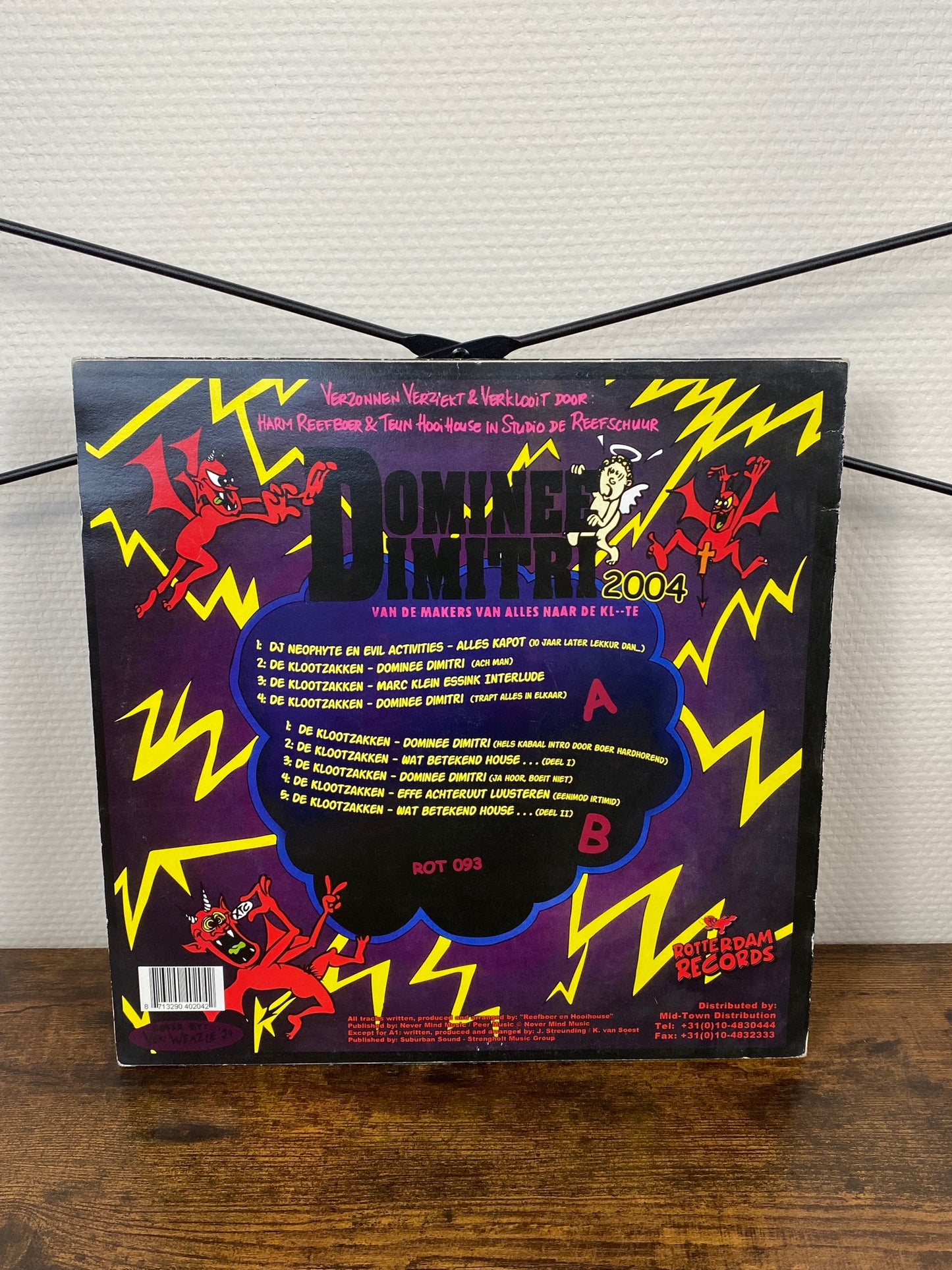 Reefboer & Hooihouse Present De Klootzakken – Dominee Dimitri 2004 (Vinyl)