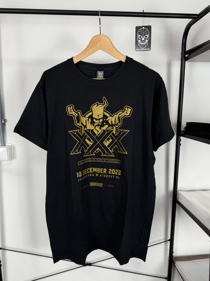 (2022) Thunderdome '30 Years of Hardcore' Line-Up - T-Shirt - Size L