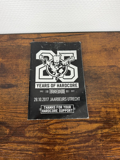 (2017) Thunderdome '25 Years Of Hardcore' Booklet