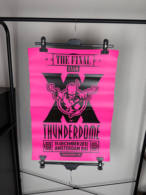 (2012) Thunderdome 'The Final Exam' Poster