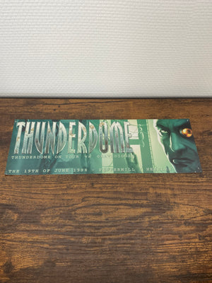 (1998) Thunderdome On Tour vs Gravedigger Flyer