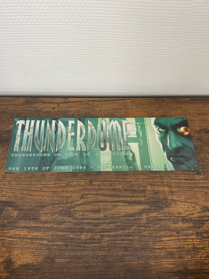 (1998) Thunderdome On Tour vs Gravedigger Flyer