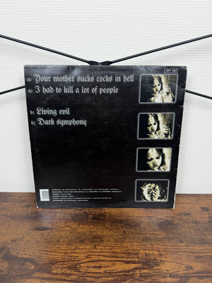 (2001) Paul Elstak Versus Headbanger – Your Mother Sucks Cocks In Hell (Vinyl, Hardcore, Gabber)