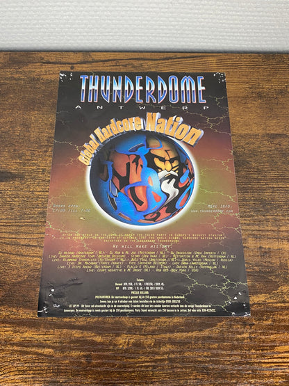 (1997) Thunderdome · Global Hardcore Nation & Speedrazor (Flyer)