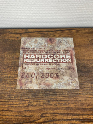 (2003) Hardcore Resurrection (Flyer)