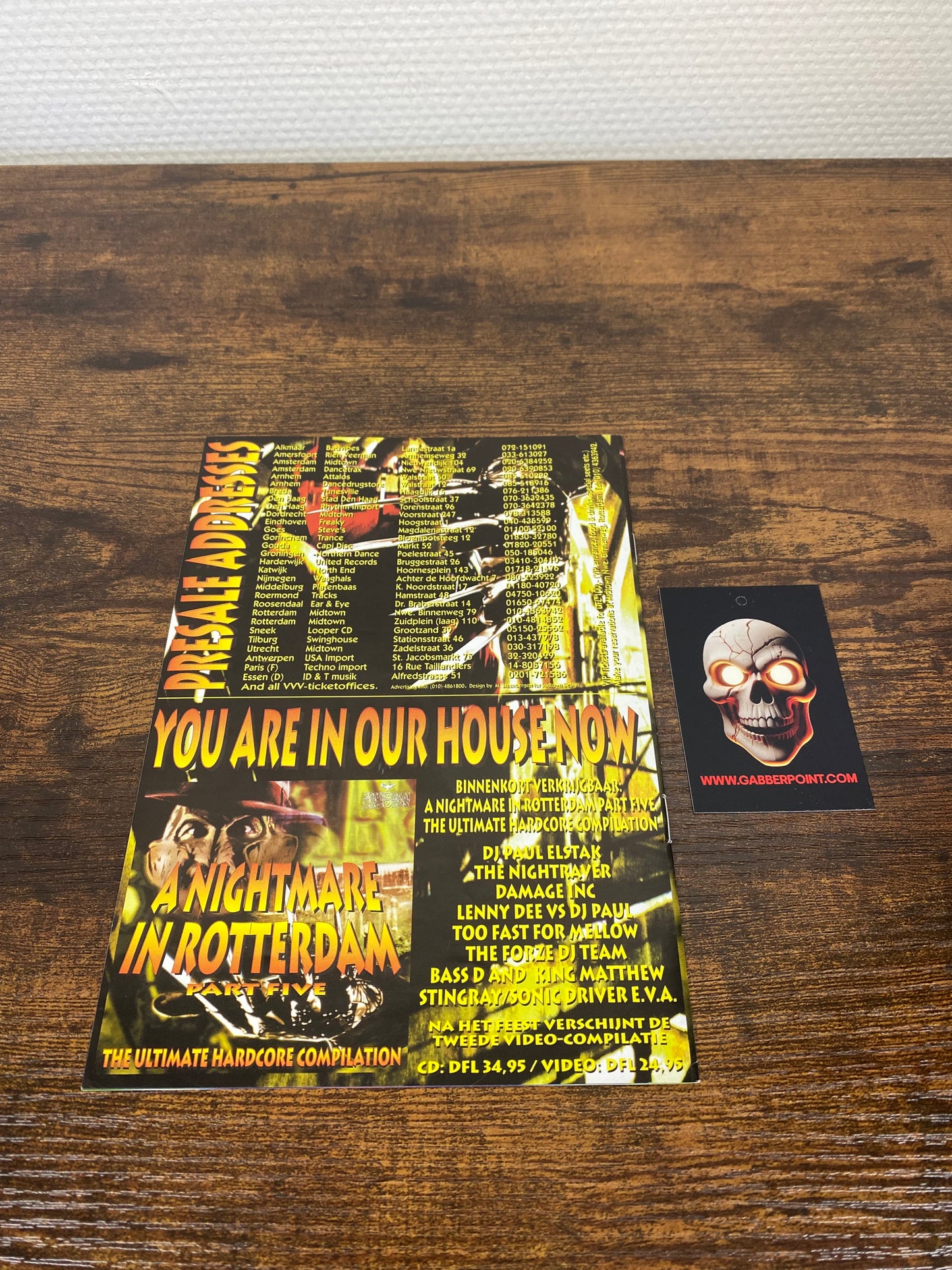 A Nightmare In Rotterdam (1995) - Booklet