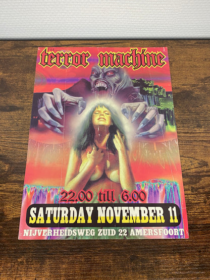 (1995) Terror Machine Flyer