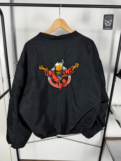 ('90s) Thunderdome Bomber Jacket - Size XL