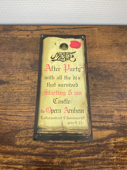 (1999) Mysteryland Afterparty (Flyer)