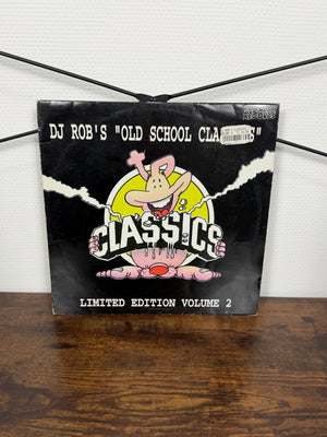 (1998) DJ Rob's "Old School Classics" Limited Edition Volume 2 (Vinyl, Hardcore, Techno, Happy Hardcore, Gabber)