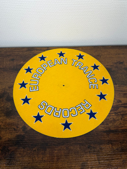 (90s) European Trance Records Slipmat