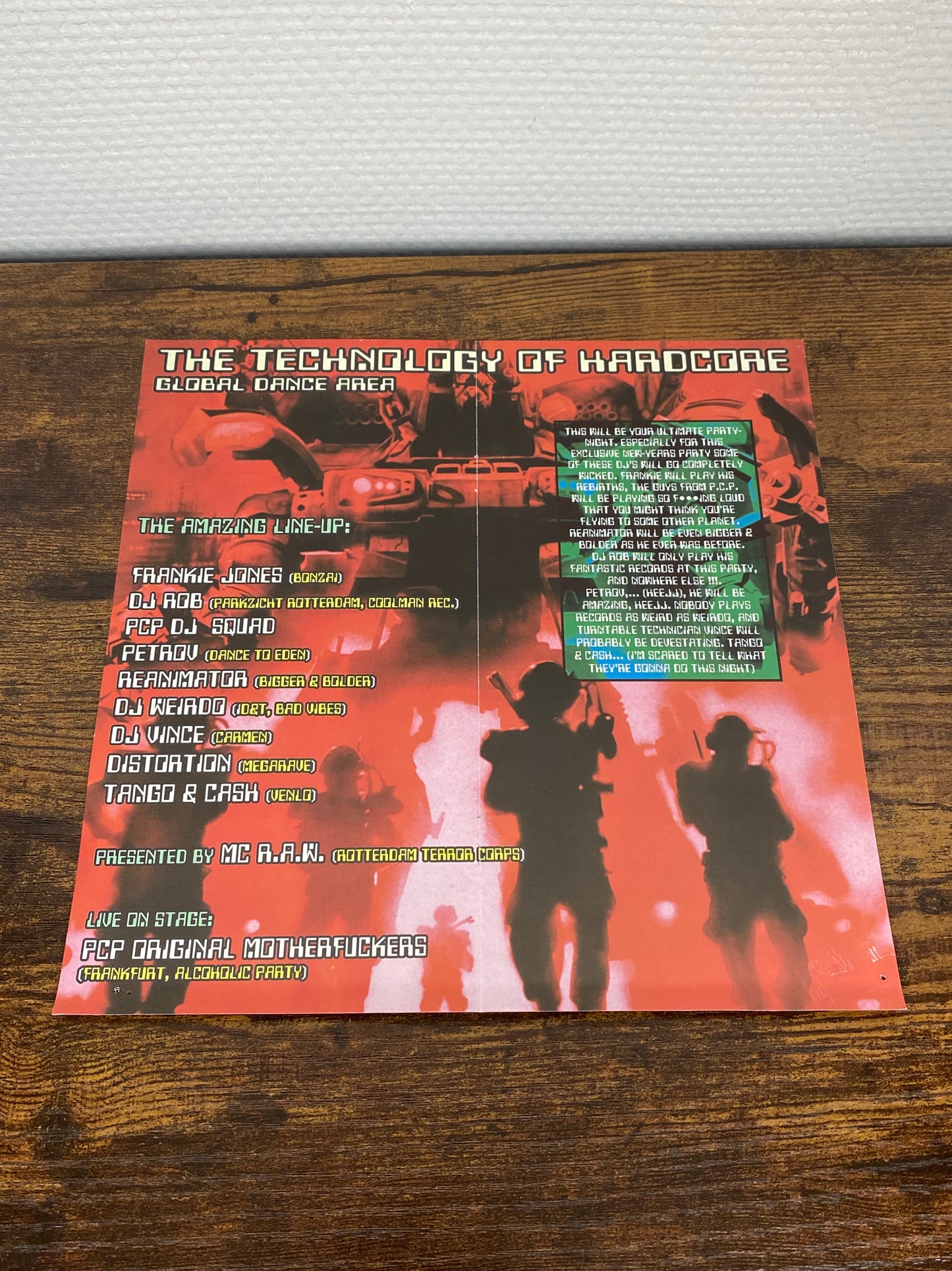 (1994) The Technology Of Hardcore Flyer
