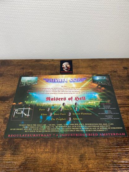 Evento Hellraiser '93/94 - Volantino