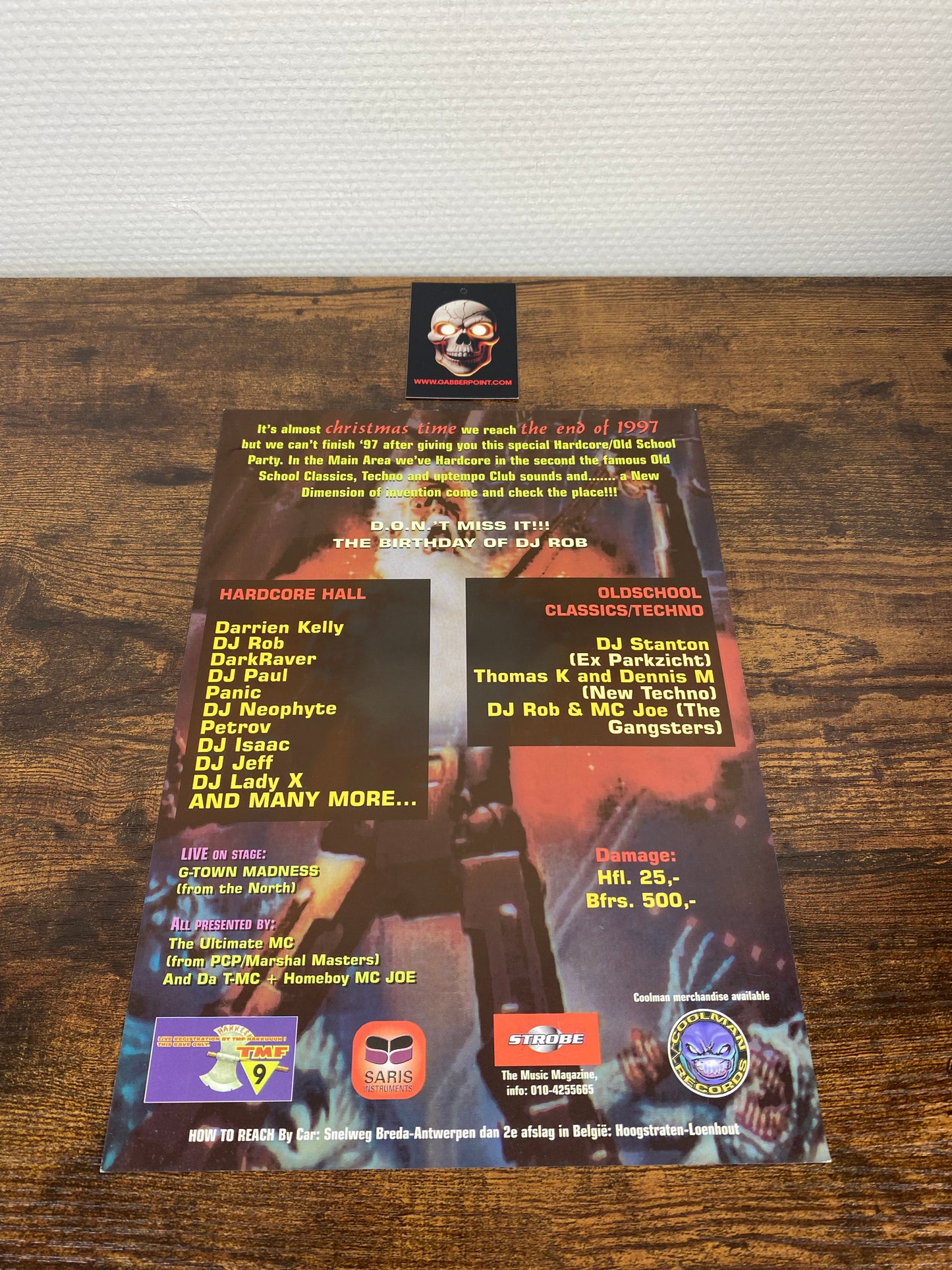 Coolman Records Party - 1997 - Flyer