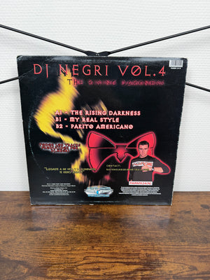 (2005) DJ Negri – Volume 4: The Rising Darkness (Vinyl, Hardcore)