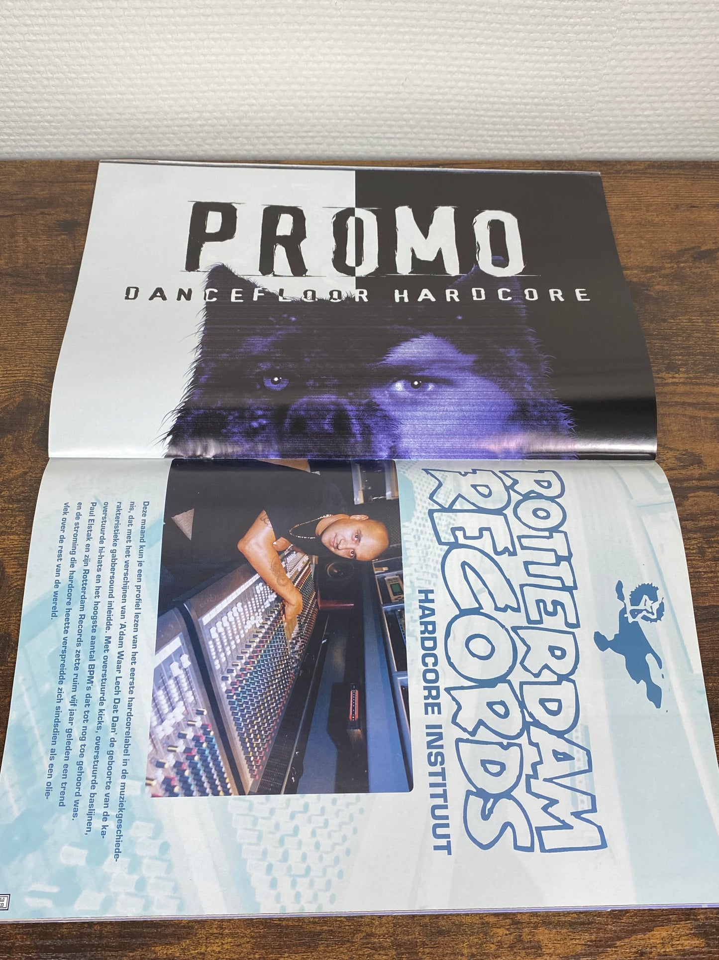(1998) Thundermagazine 26 (With Rotterdam Terror Corps & Promo File 001 Double-Sided Poster!)