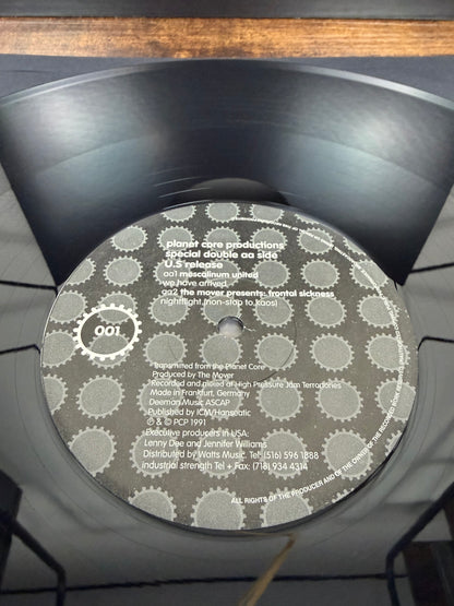 (1991) Mescalinum United / The Mover – Planet Core Productions Special Double AA Side (Vinyl, Hardcore, Techno)