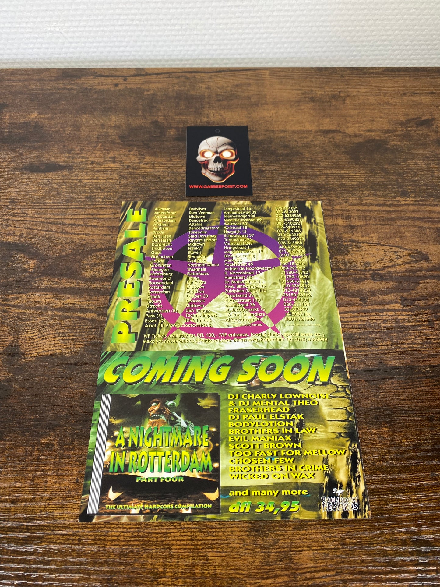 A Nightmare In Rotterdam (1995) - Booklet