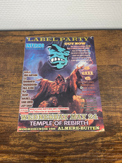 (1995) Inferno Records · Label Party (Flyer)