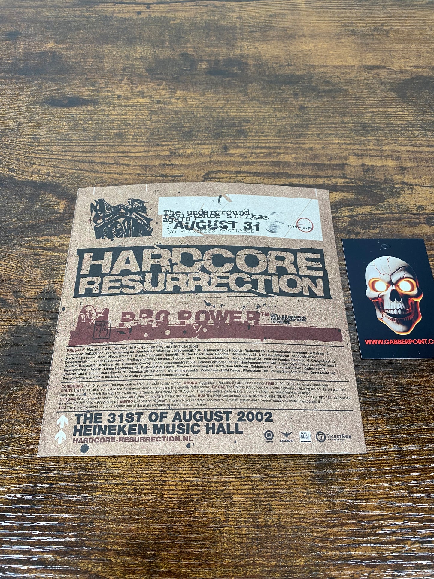 Hardcore Resurrection 2002 - Booklet