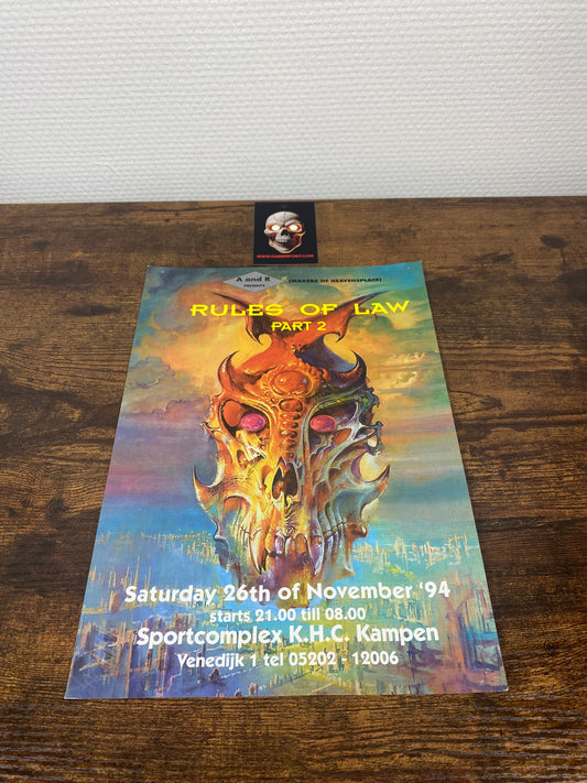 Rules of Law part 2 (1994) - Flyer