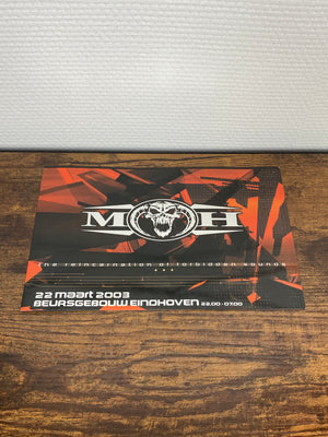 (2003) Masters of Hardcore · The reincarnation of forbidden sounds (Flyer)