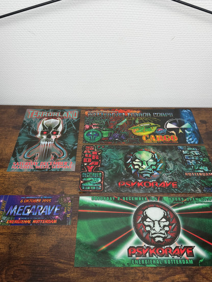 Hardcore Never Dies Movie – Screen-Used Replica Flyers (Film Props)
