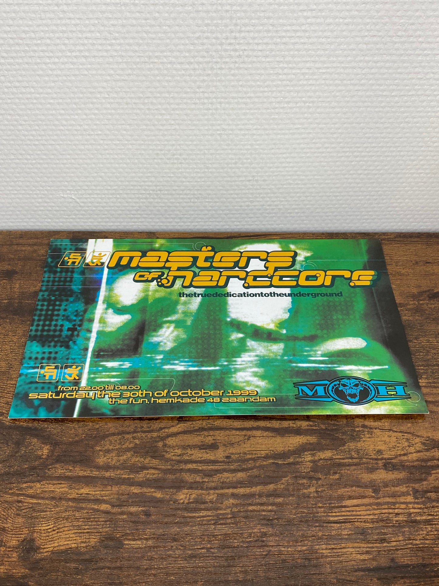 Masters Of Hardcore - Thetruededicationtotheunderground (1999) Flyer