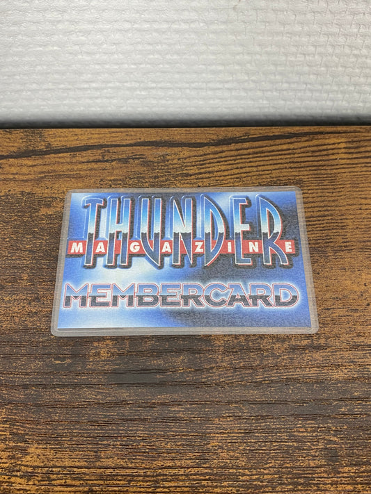 (1997) Thundermagazine Membercard