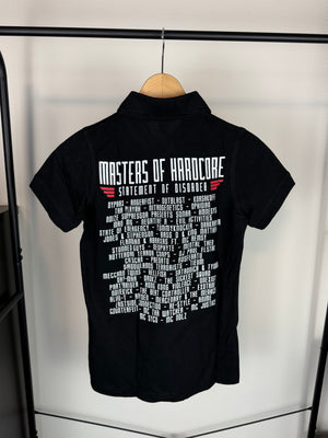 (2011) Masters of Hardcore · Statement of Disorder Polo - Size S (Ladies)