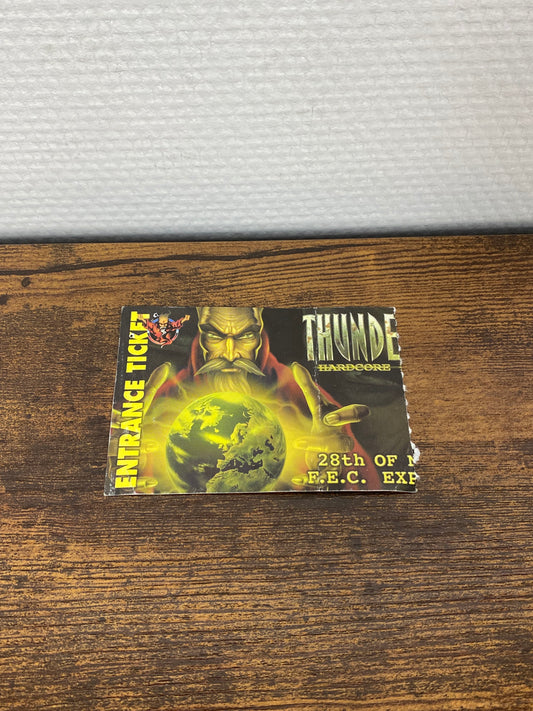 Thunderdome '98 Entrance Ticket