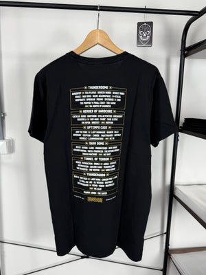 (2022) Thunderdome '30 Years of Hardcore' Line-Up - T-Shirt - Size L