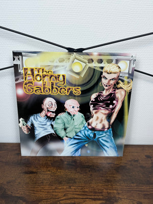 (1996) The Horny Gabbers – Horny Gabber (Vinyl, Hardcore, Gabber)