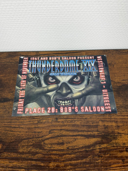 (1998) Thunderdome XIX On Tour - Flyer