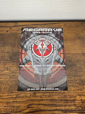 (2003) Hellraiser & Megarave - 10 Years (Flyer)