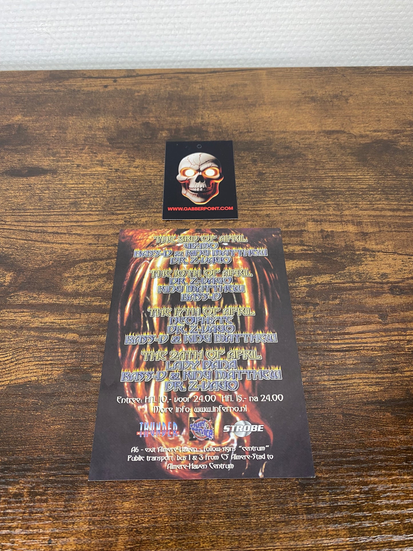 God Of Hellfire (1998) - Flyer