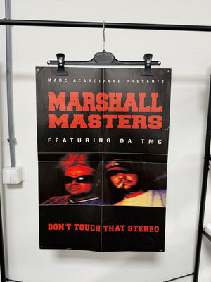 ('90s) Marshall Masters - Don't Touch That Stereo (Poster)