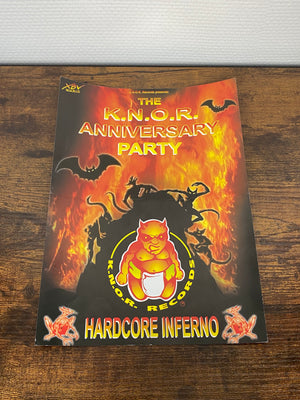 (1996) The K.N.O.R Anniversary Party · Hardcore Inferno Flyer