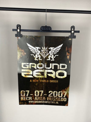 (2007) Ground Zero Festival · A new world order (Poster)