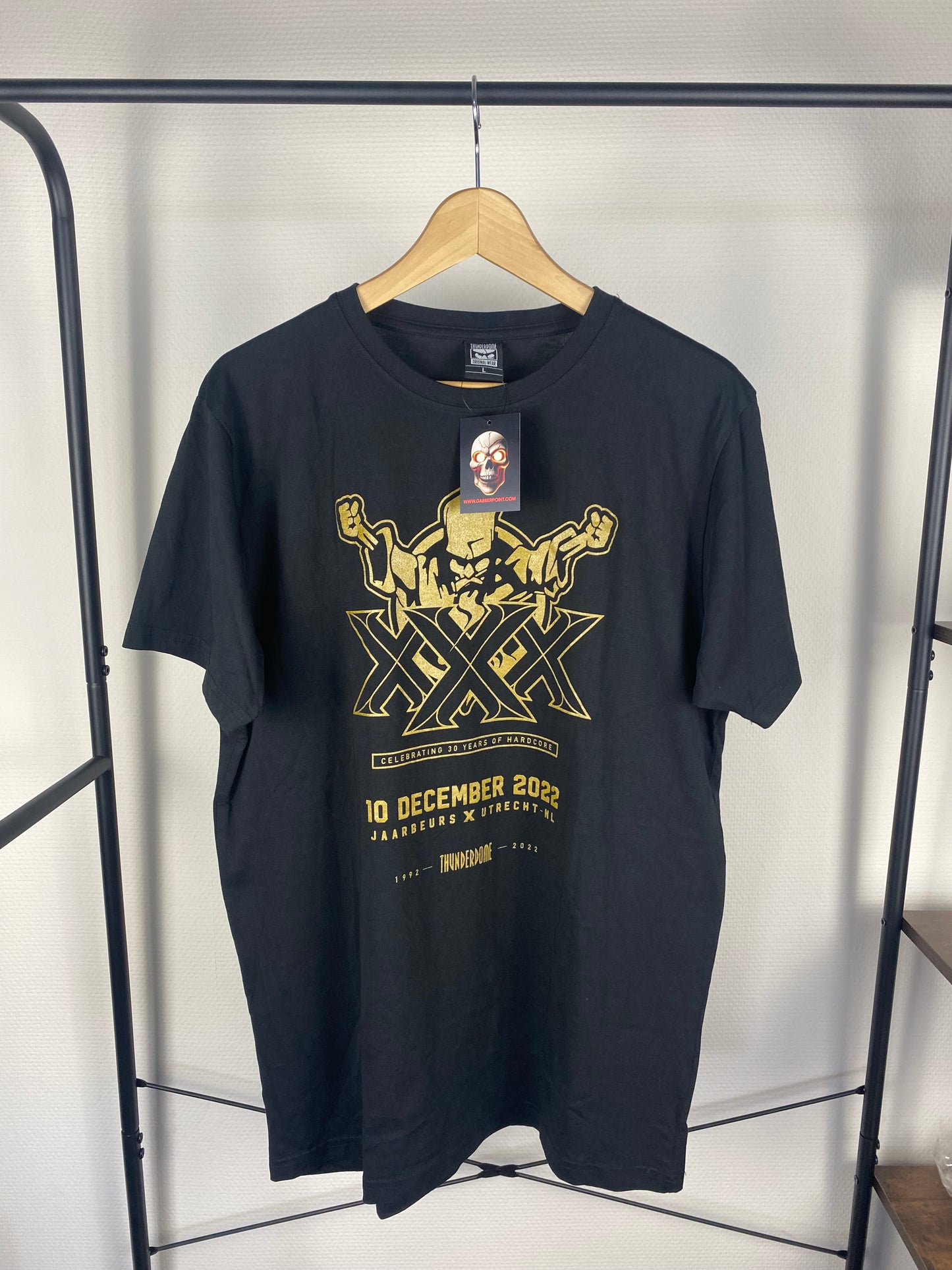 Thunderdome 2022 lineup t-shirt - Size L