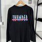 ('90s) ID&T - Thunder Magazine Longsleeve - Size L