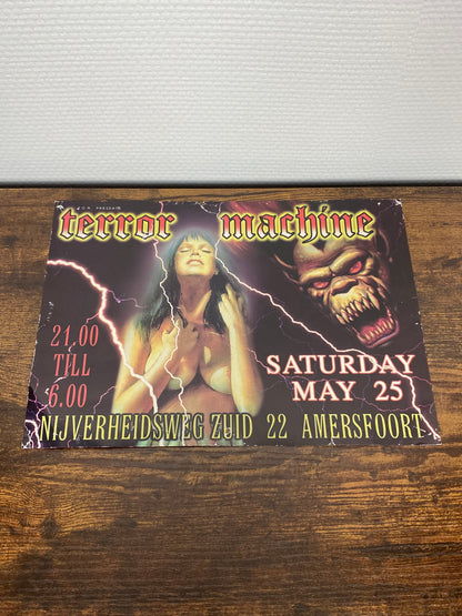 (1996) Terror Machine Flyer