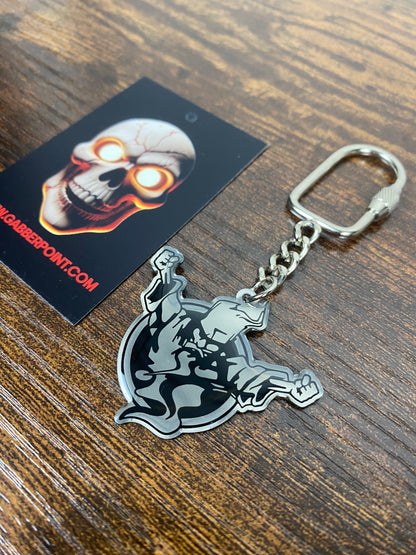 ID&T Thunderdome 90s keychain