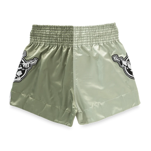 (2026) Thunderdome x Fairtex Green Muay Thai Shorts - Size M