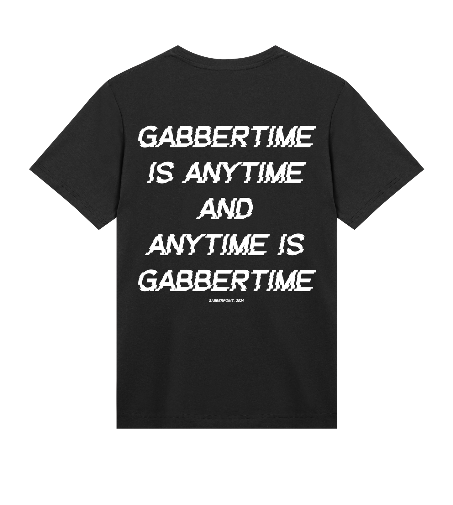 GABBERPOINT - GABBERTIME IS ANYTIME T-SHIRT