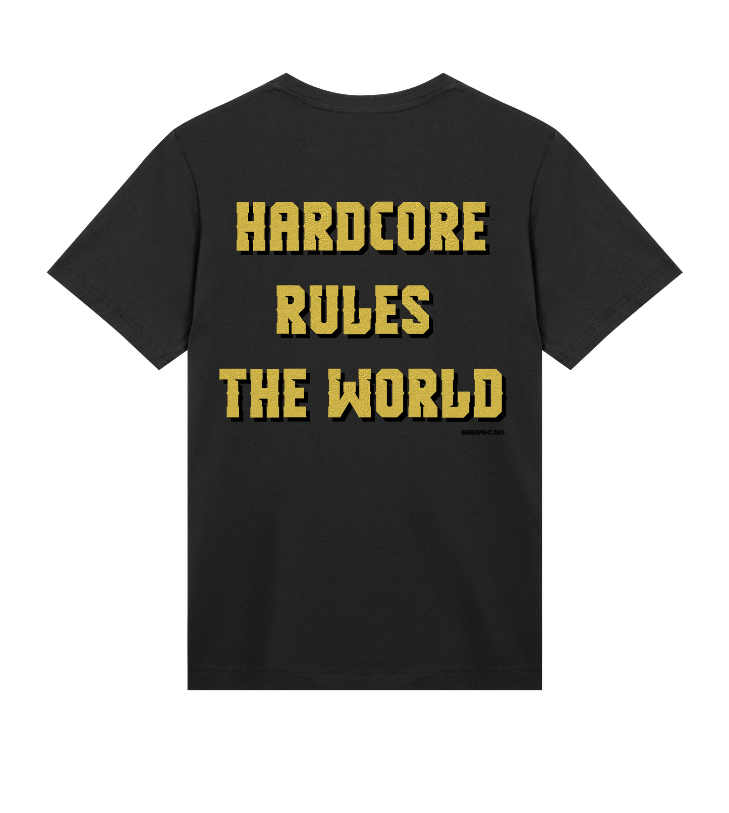 GABBERPOINT - MAGLIETTA HARDCORE RULES THE WORLD