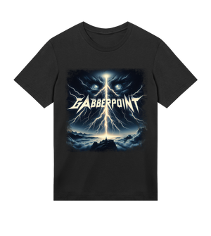 GABBERPOINT - T-SHIRT ARTWORK NERA *L'HARDCORE NON MORIRÀ MAI!!!*