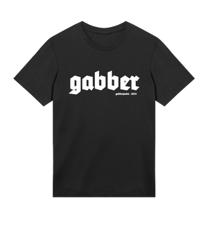 GABBERPOINT - T-SHIRT ESSENZIALE GABBER (BIANCO)