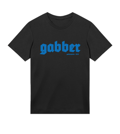 GABBERPOINT - T-SHIRT ESSENZIALE GABBER (BLU)
