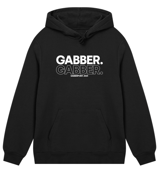 GABBERPOINT - FELPA CON CAPPUCCIO ORIGINALE 2.0